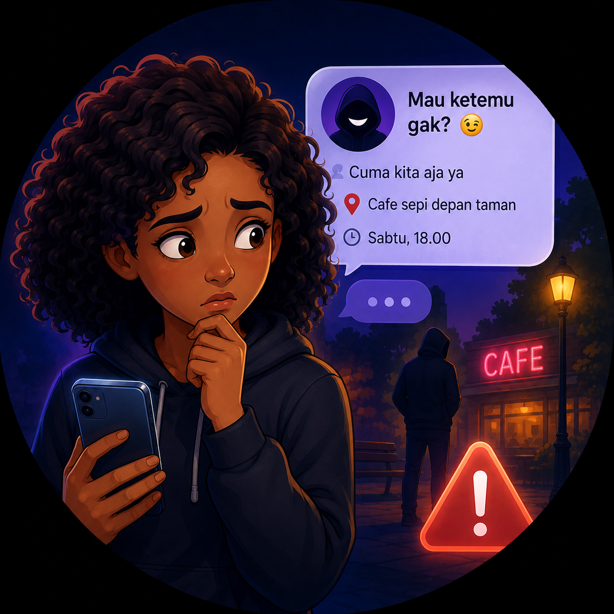 Ilustrasi Ajakan Ketemu Langsung